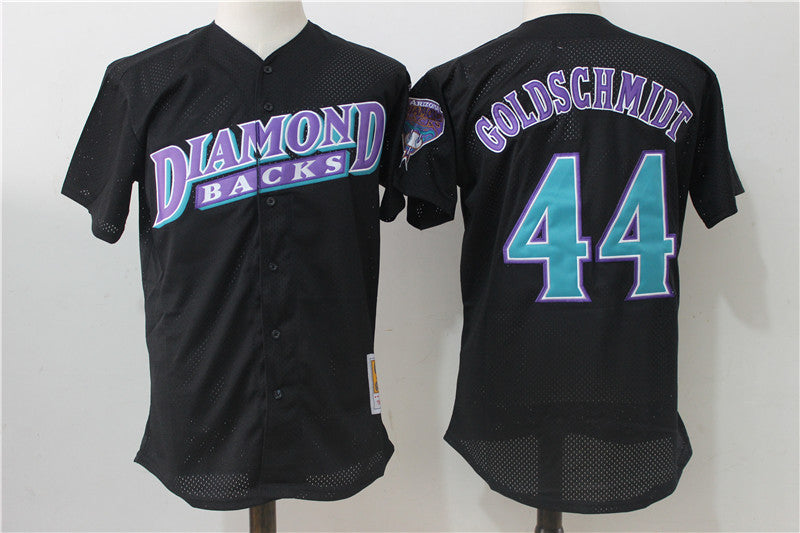 Paul Goldschmidt Arizona Diamondbacks black Cooperstown jersey