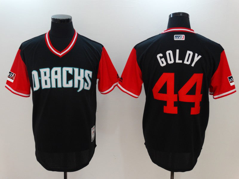 Paul Goldschmidt Goldy Arizona Diamondbacks black Authentic jersey