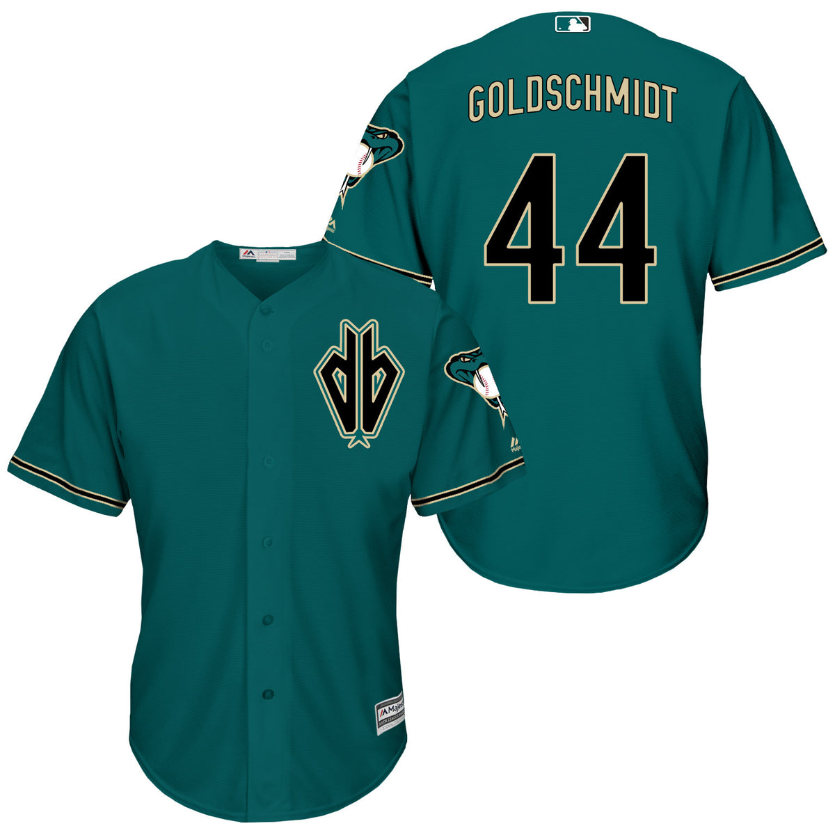 Paul Goldschmidt Arizona Diamondbacks green jersey