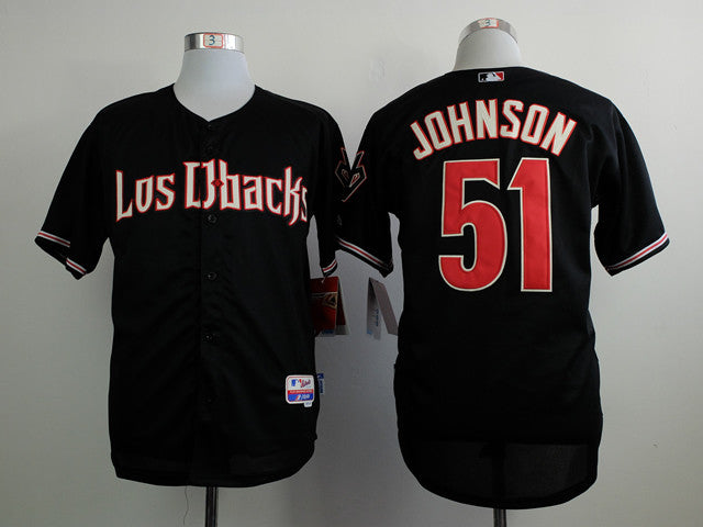 Johnson Arizona Diamondbacks black jersey