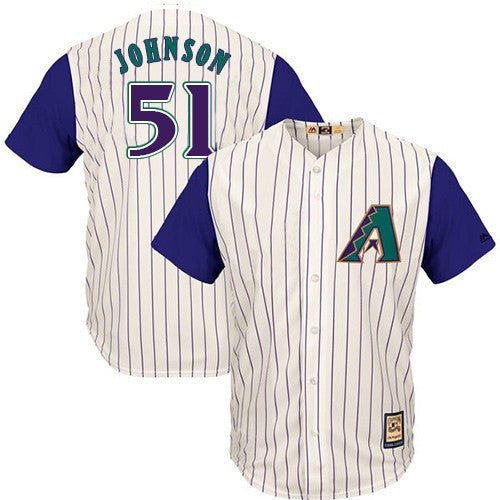 Randy Johnson Arizona Diamondbacks white jersey