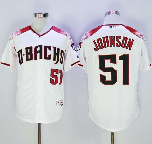 Randy Johnson Arizona Diamondbacks white jersey