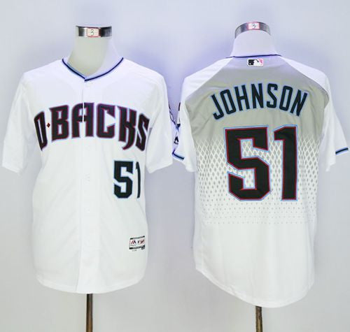 Randy Johnson Arizona Diamondbacks white jersey