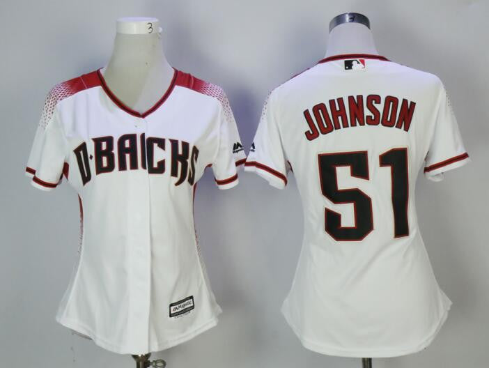 Randy Johnson Arizona Diamondbacks white jersey