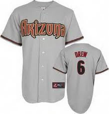 Drew Arizona Diamondbacks grey jersey