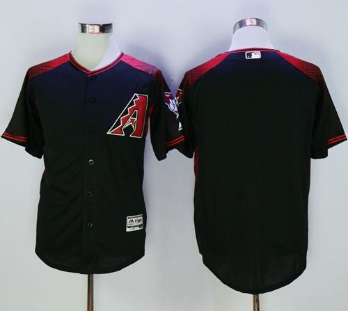 Custom Arizona Diamondbacks black jersey