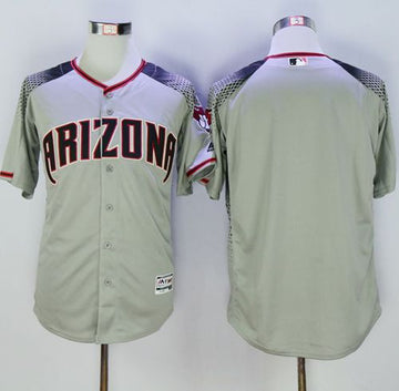 Custom Arizona Diamondbacks gray jersey