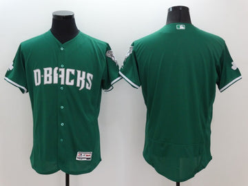 Custom Arizona Diamondbacks green jersey