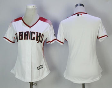 Custom Arizona Diamondbacks white jersey