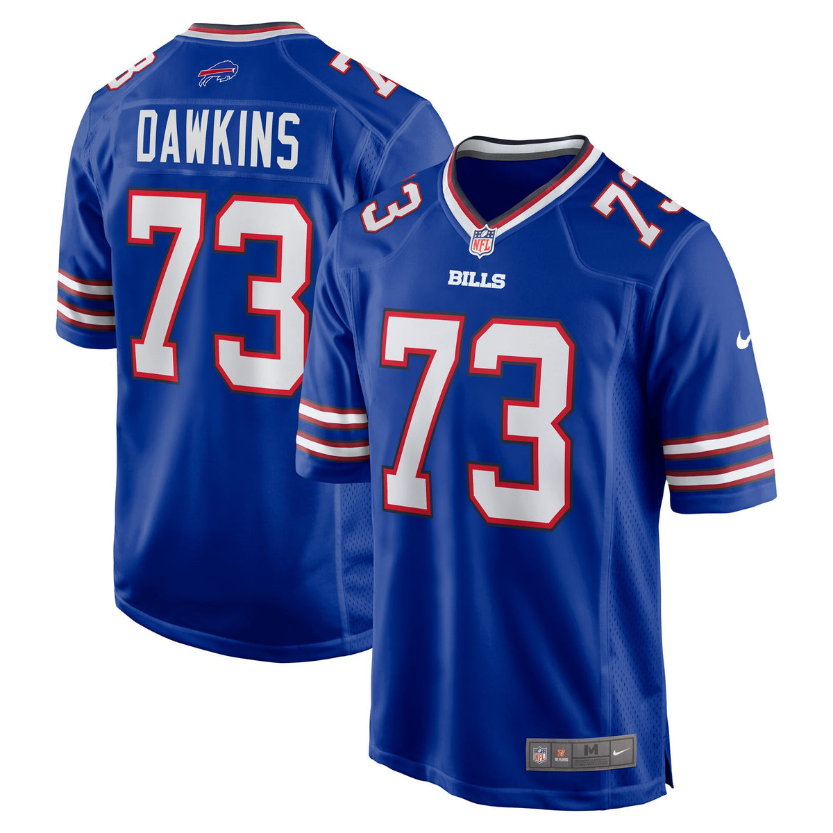 Dion Dawkins Buffalo Bills royal Game jersey