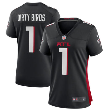 Dirty Birds Atlanta Falcons black jersey