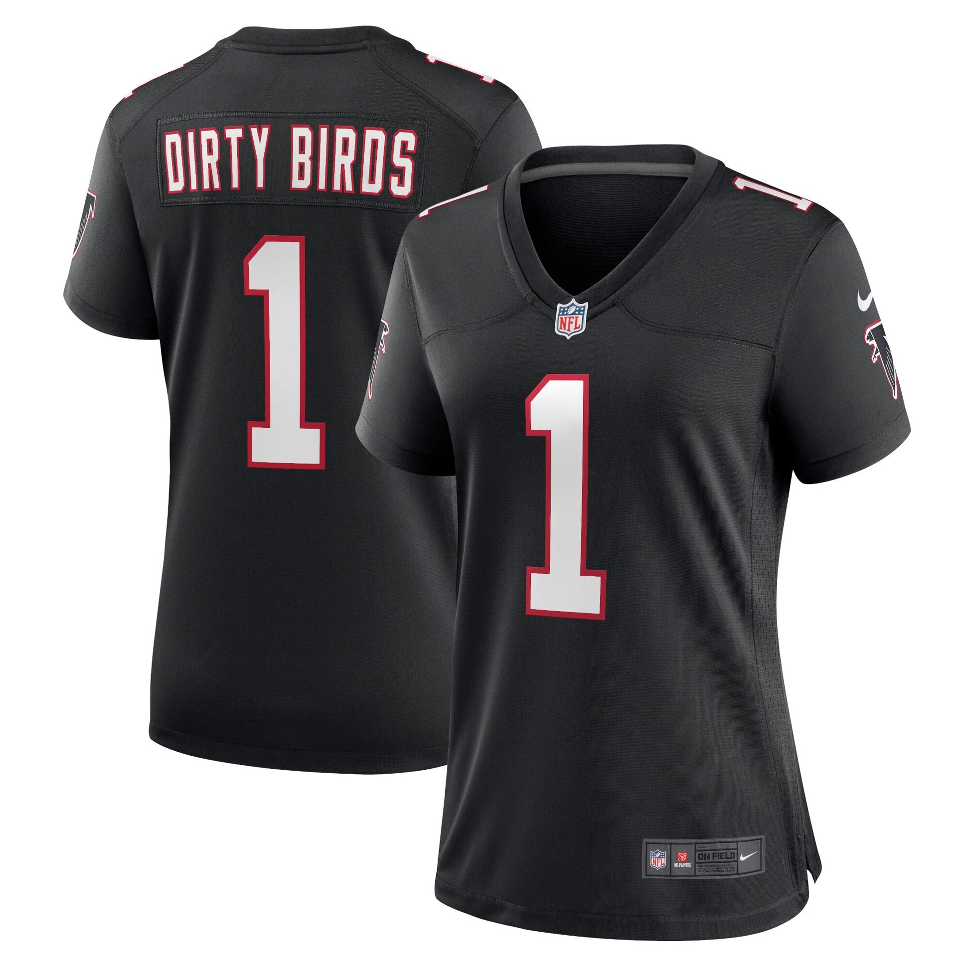 Dirty Birds Atlanta Falcons black Throwback jersey