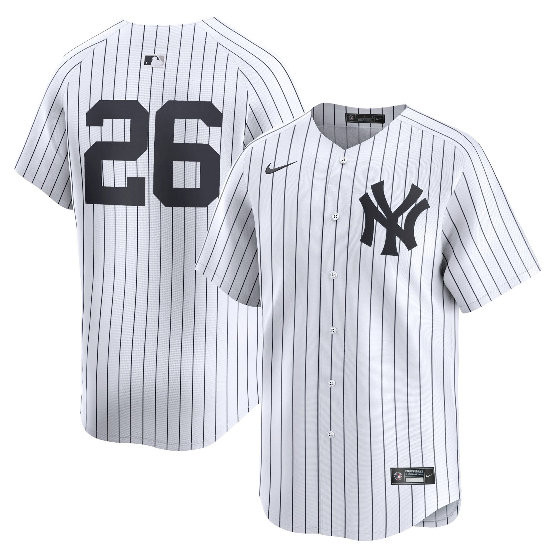 Dj Lemahieu New York Yankees white Limited jersey