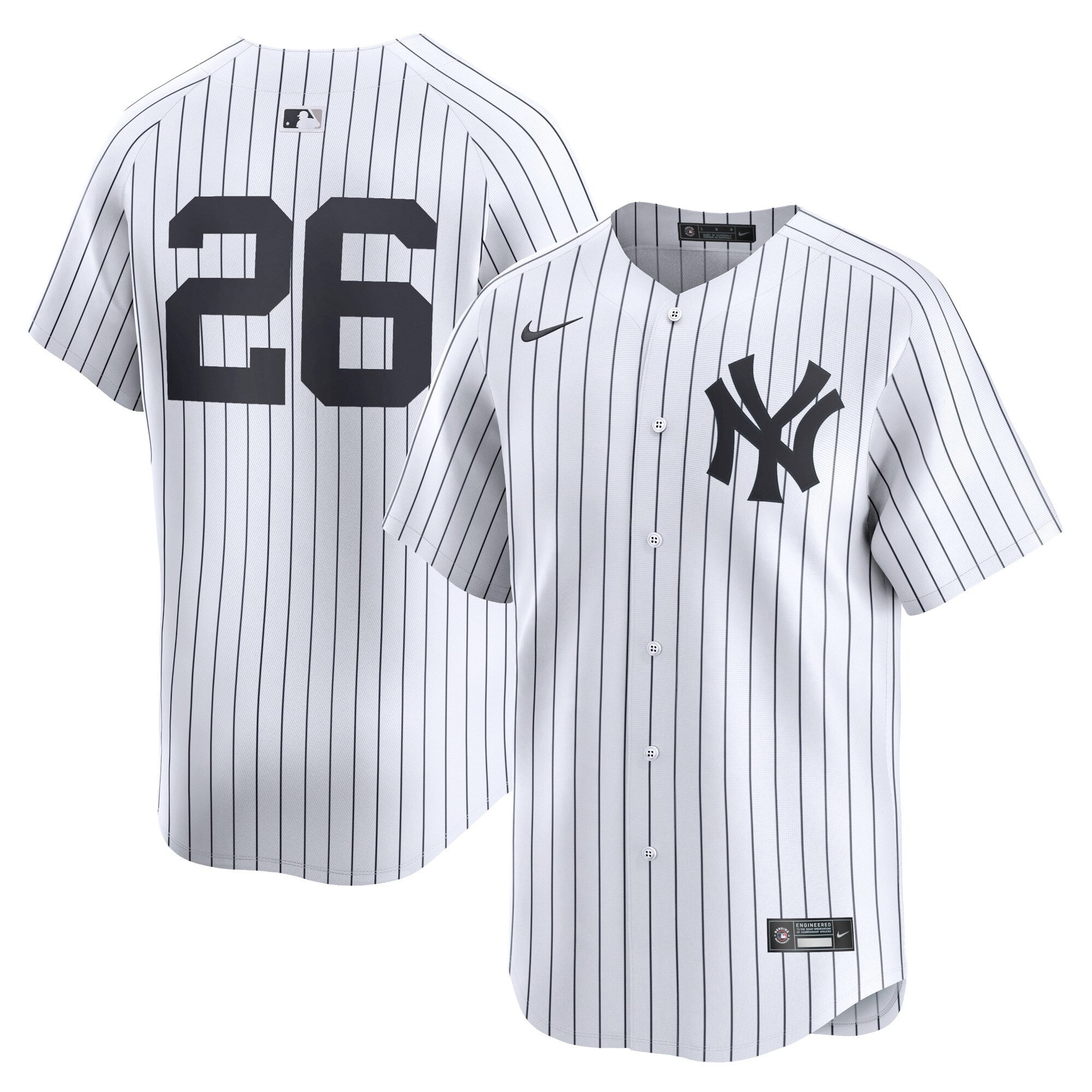 Dj Lemahieu New York Yankees white Limited jersey