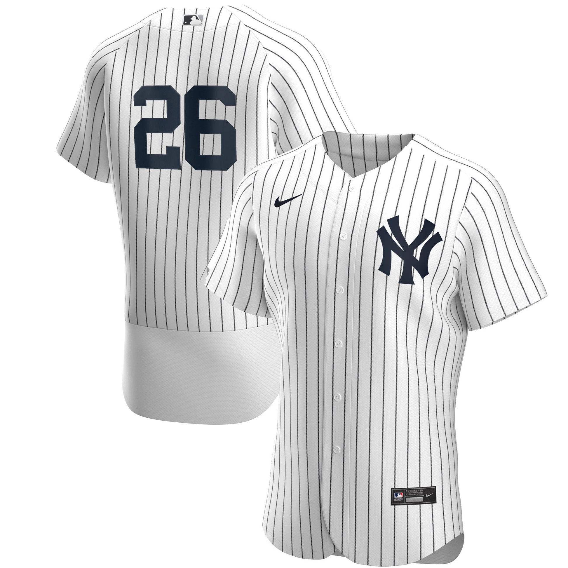 Dj Lemahieu New York Yankees white Home jersey