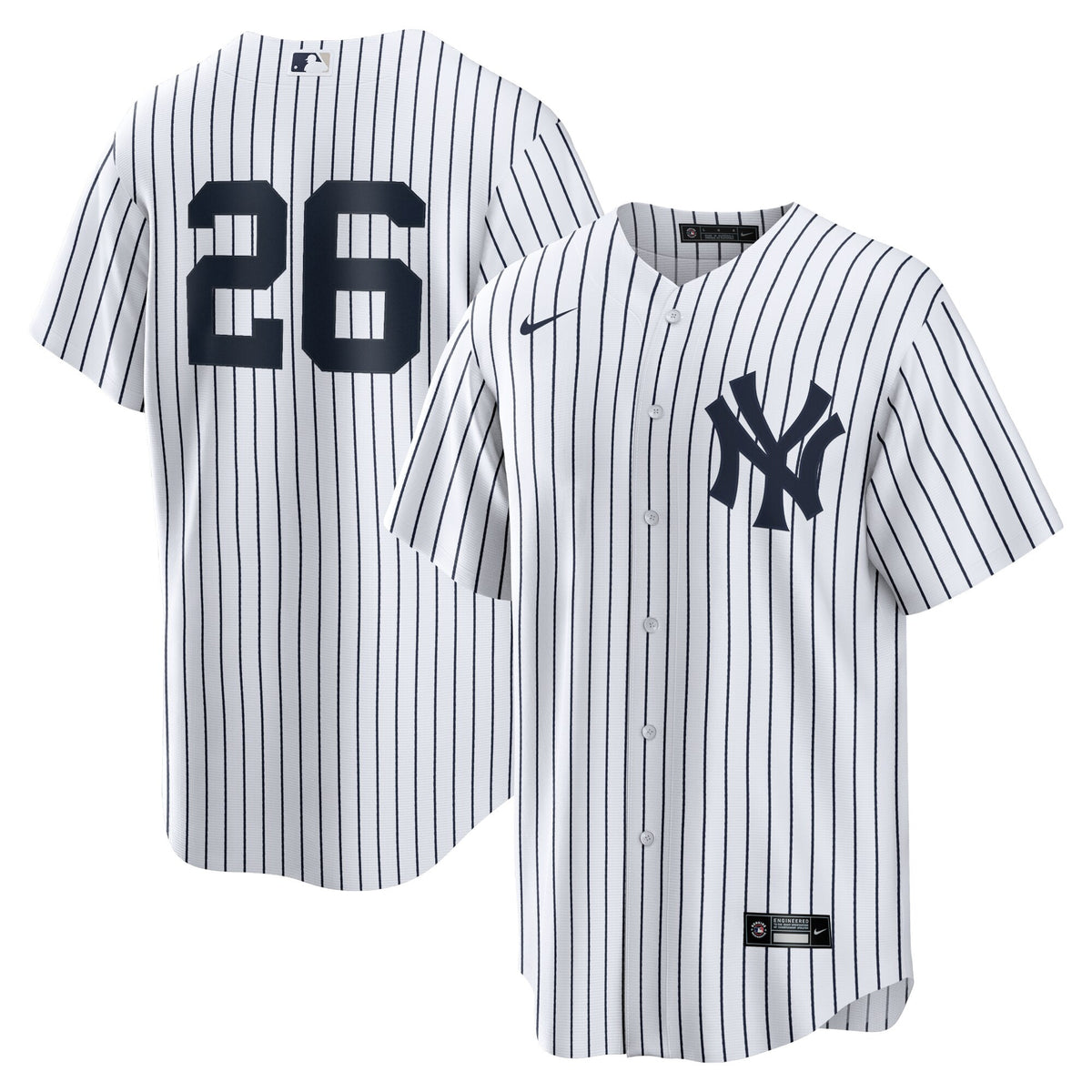 Dj Lemahieu New York Yankees white Home jersey