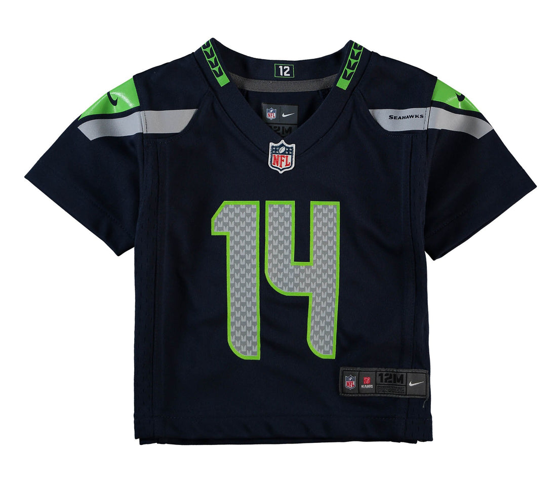 Dk Metcalf College Seattle Seahawks navy jersey