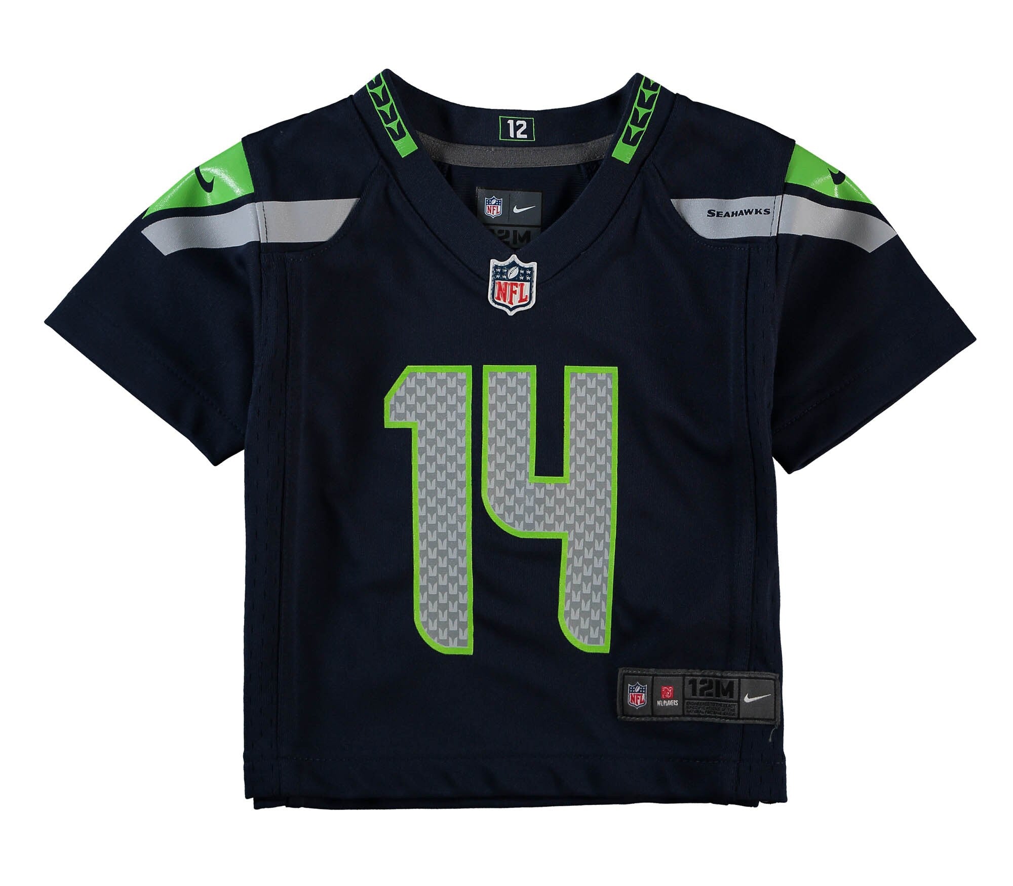 Dk Metcalf College Seattle Seahawks navy jersey