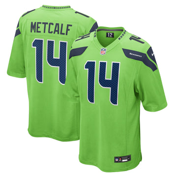 Dk Metcalf Seattle Seahawks neon jersey