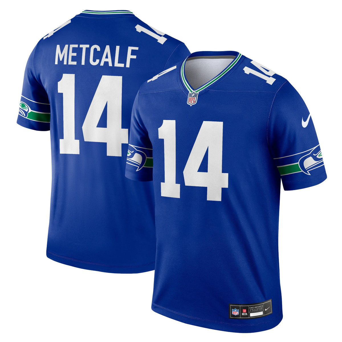 Dk Metcalf Seattle Seahawks royal Legend jersey
