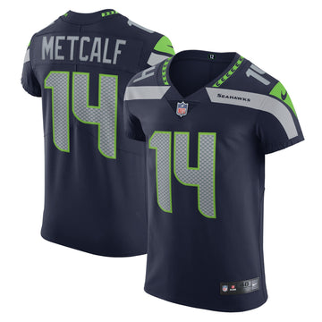 Dk Metcalf Seattle Seahawks navy Vapor jersey