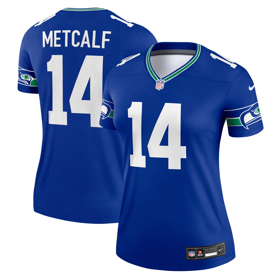 Dk Metcalf Seattle Seahawks royal Legend jersey