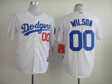 Wilson Los Angeles Dodgers white jersey