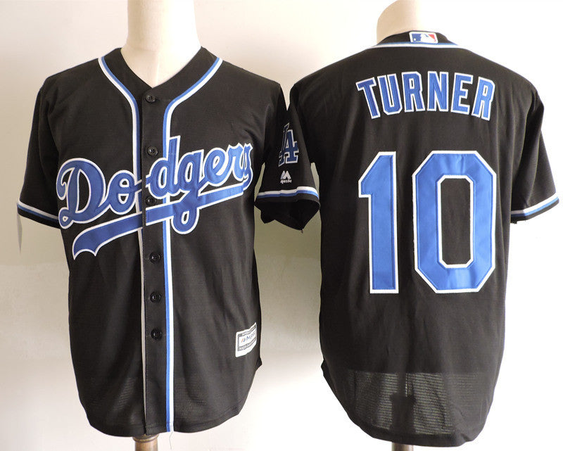 Justin Turner Los Angeles Dodgers black jersey