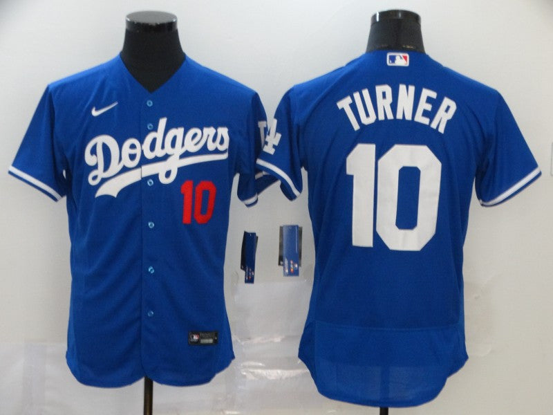 Justin Turner Los Angeles Dodgers royal jersey