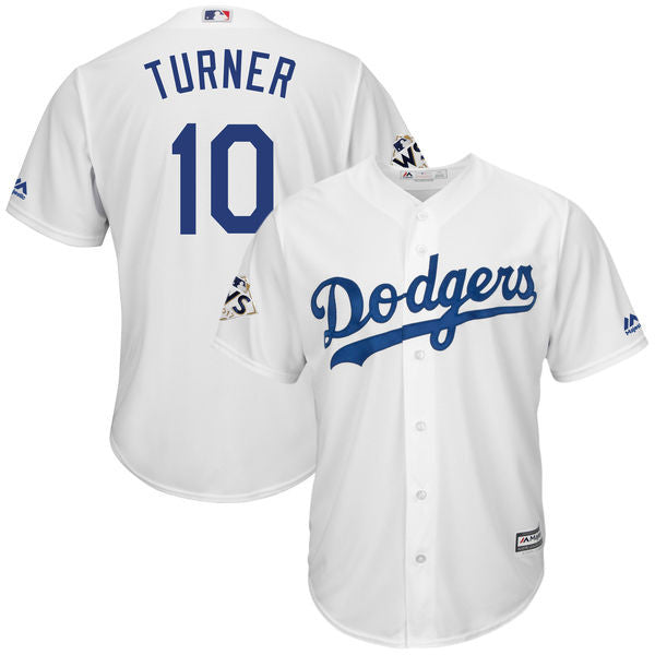 Justin Turner Los Angeles Dodgers white jersey