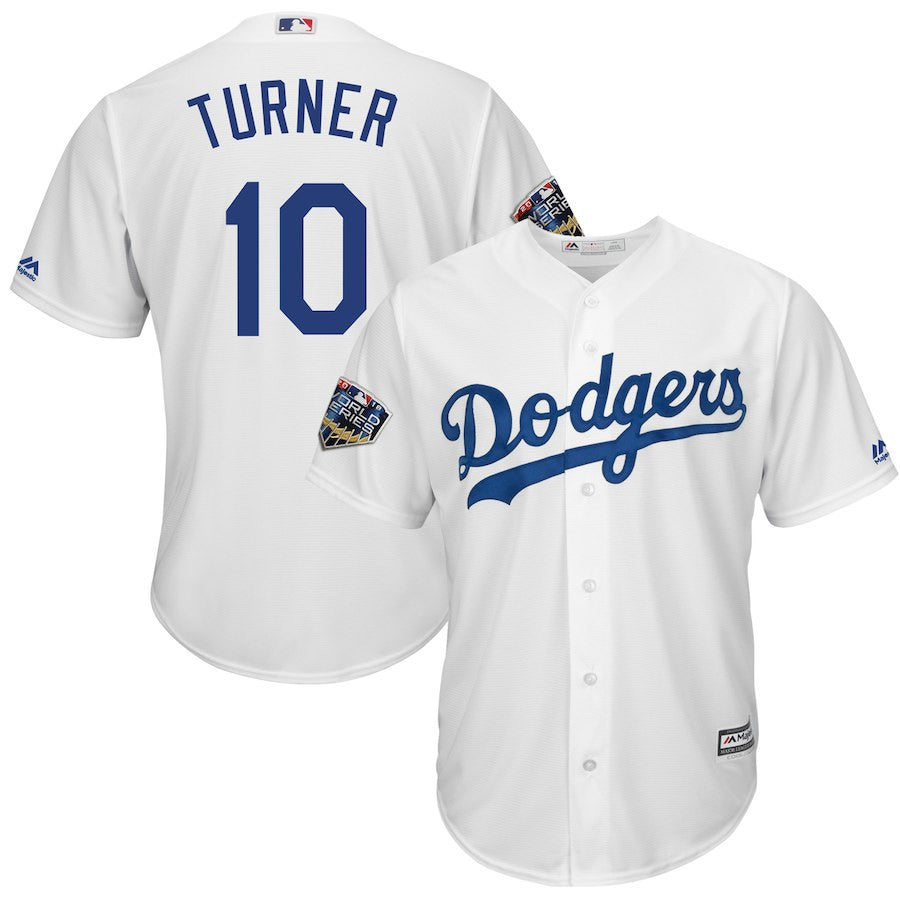 Justin Turner Los Angeles Dodgers white jersey