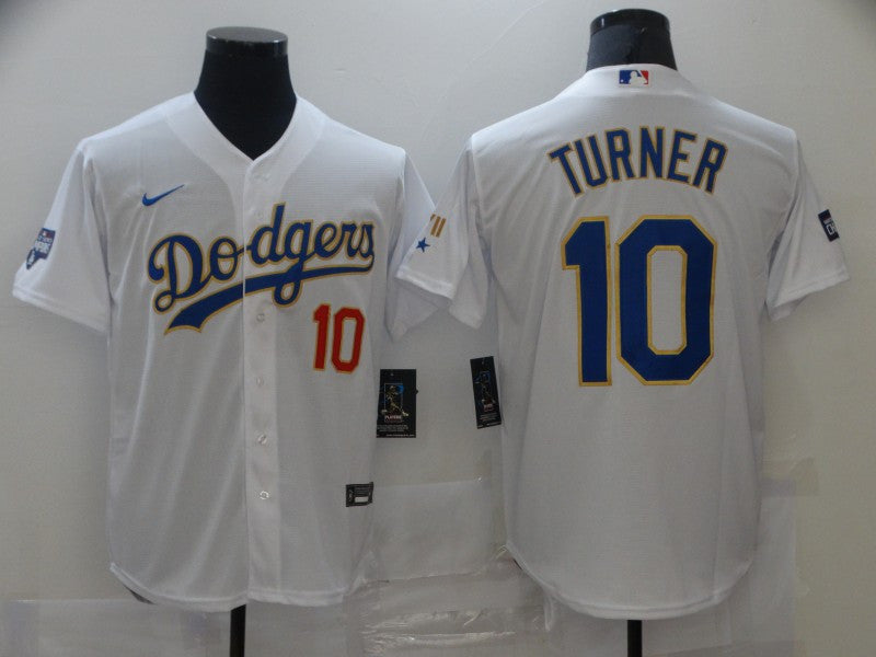 Justin Turner Los Angeles Dodgers white jersey