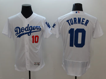 Justin Turner Los Angeles Dodgers white jersey