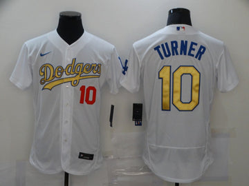 Justin Turner Los Angeles Dodgers white jersey