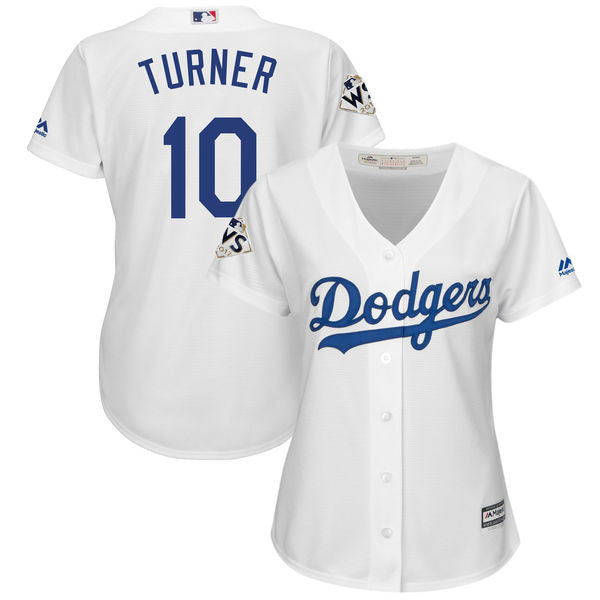 Justin Turner Los Angeles Dodgers white jersey