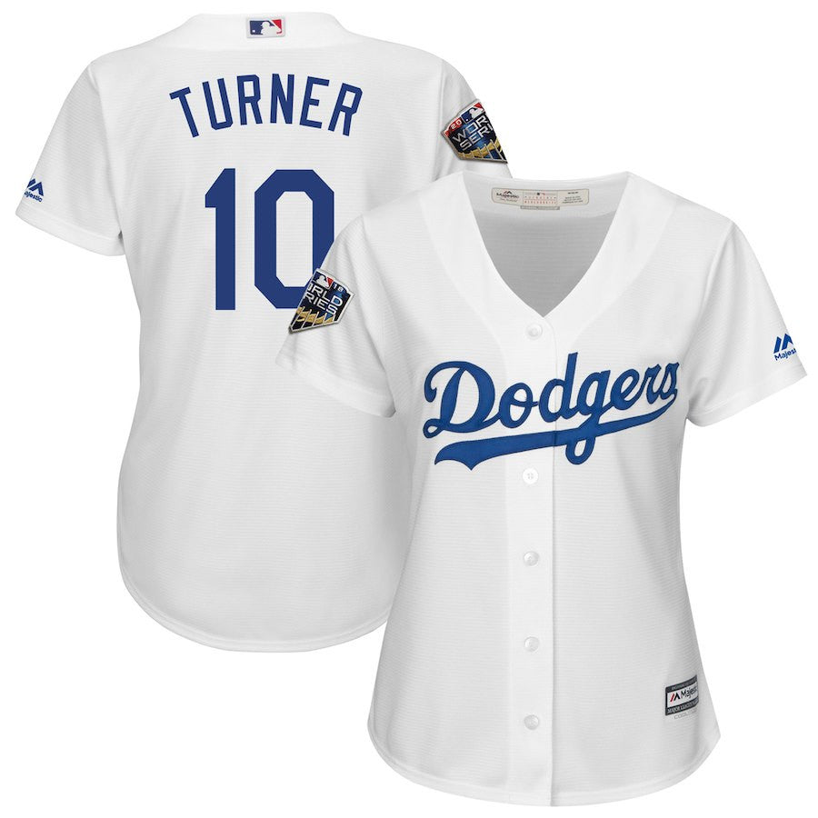 Justin Turner Los Angeles Dodgers white jersey