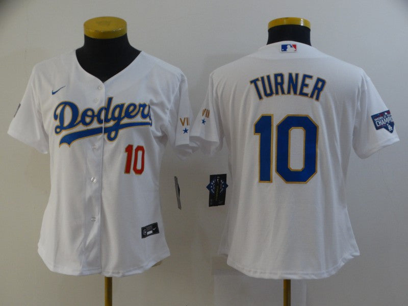 Justin Turner Los Angeles Dodgers white jersey