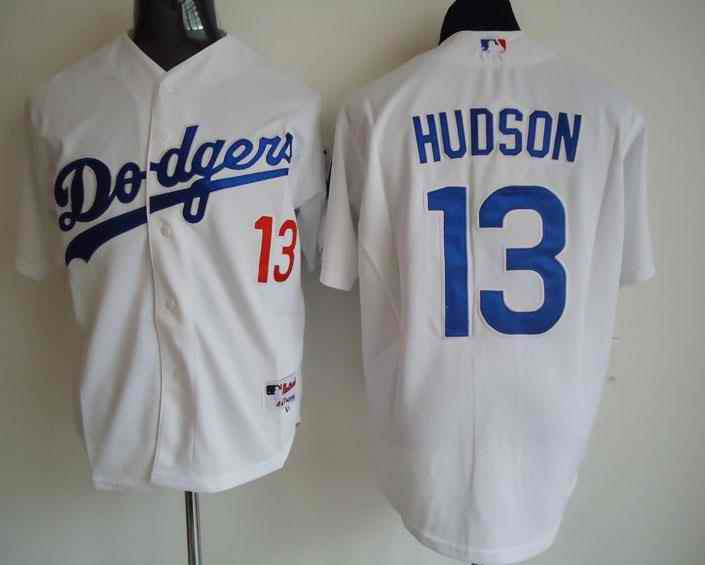 Hudson Los Angeles Dodgers white jersey