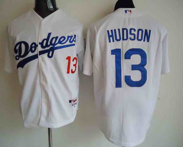 Hudson Los Angeles Dodgers white jersey
