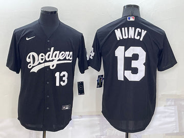 Max Muncy Los Angeles Dodgers black jersey