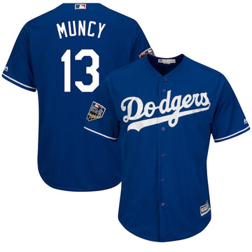 Max Muncy Los Angeles Dodgers royal jersey