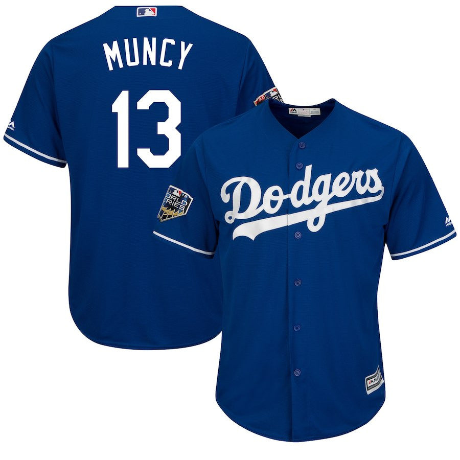 Max Muncy Los Angeles Dodgers royal jersey