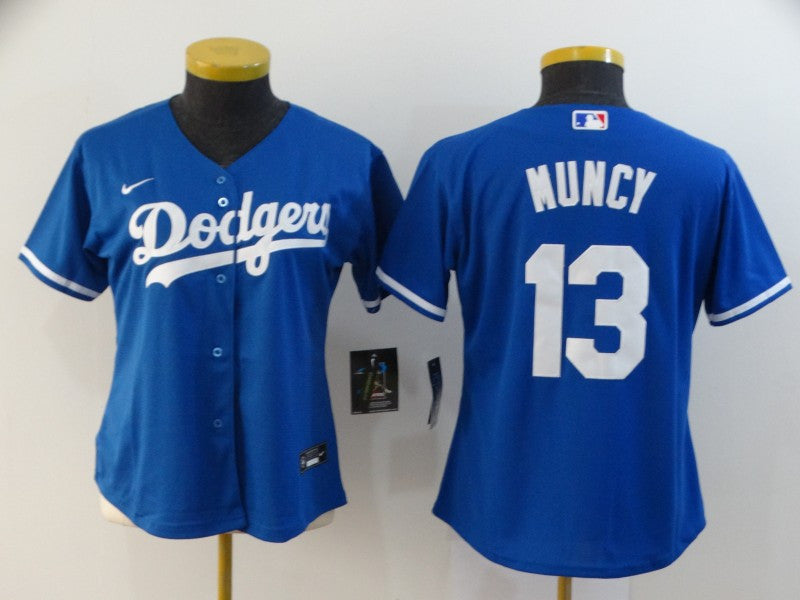 Max Muncy Los Angeles Dodgers royal jersey