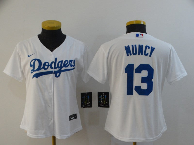 Max Muncy Los Angeles Dodgers white jersey