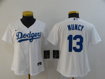 Max Muncy Los Angeles Dodgers white jersey