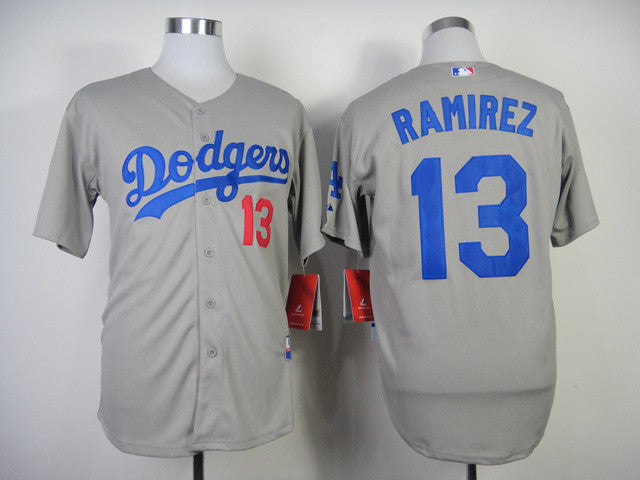 Ramirez Los Angeles Dodgers grey jersey