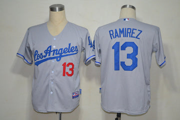 Ramirez Los Angeles Dodgers grey jersey