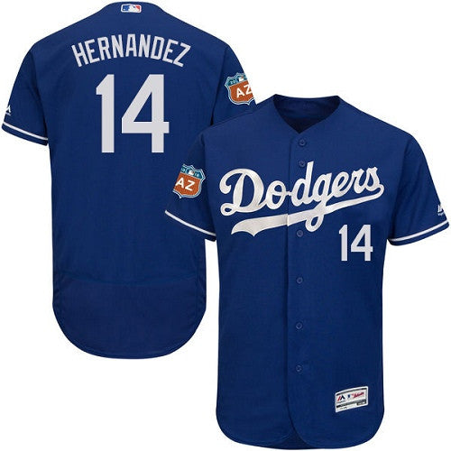 Enrique Hernandez Los Angeles Dodgers blue jersey