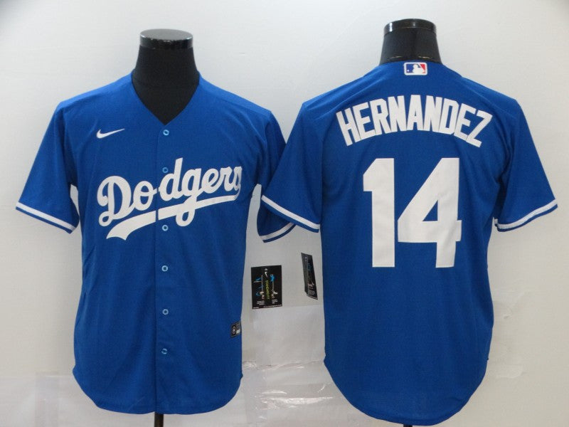 Enrique Hernandez Los Angeles Dodgers royal jersey