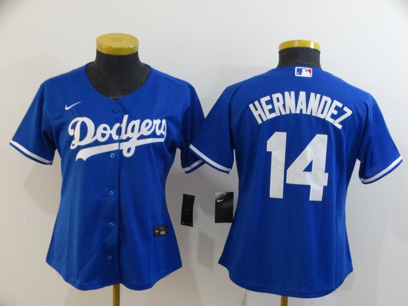 Enrique Hernandez Los Angeles Dodgers royal jersey
